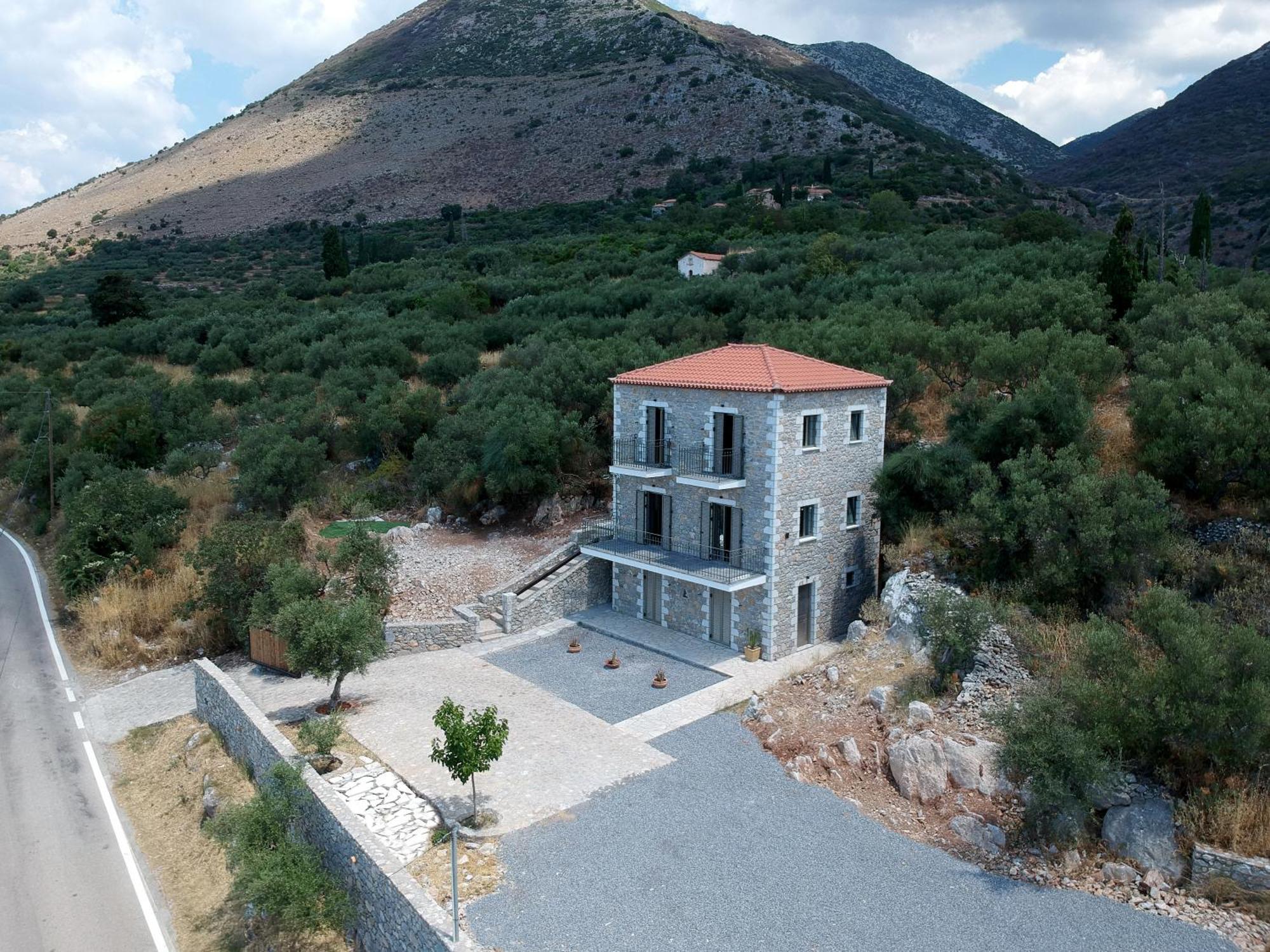 Lithorama Residence Mani - First Floor Koumani Bagian luar foto